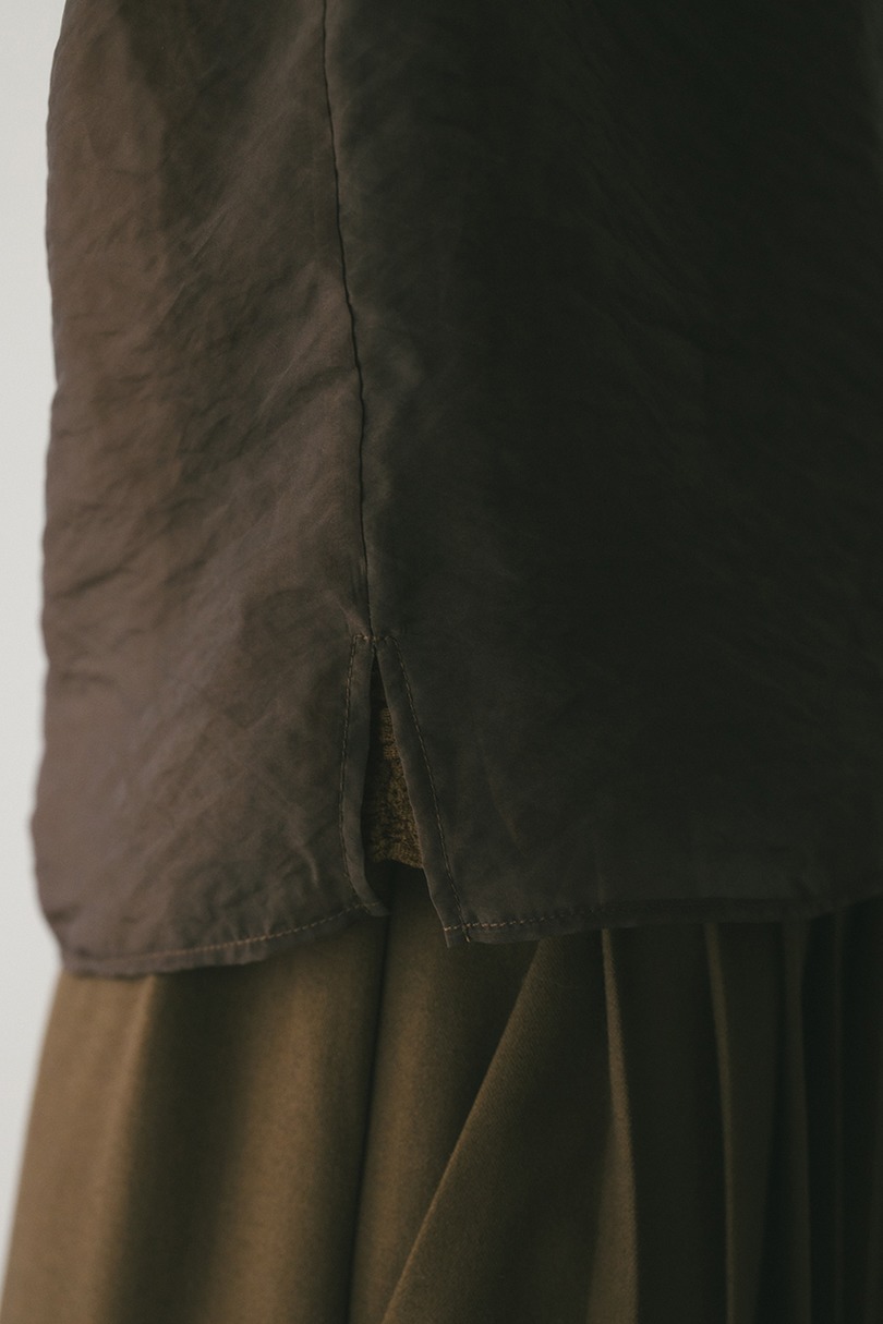 シアーレイヤードトップ 詳細画像 BRN 10