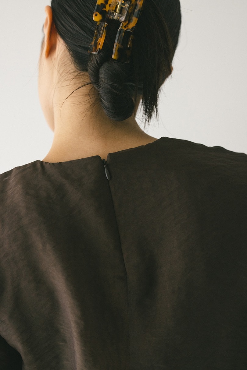 シアーレイヤードトップ 詳細画像 BRN 9