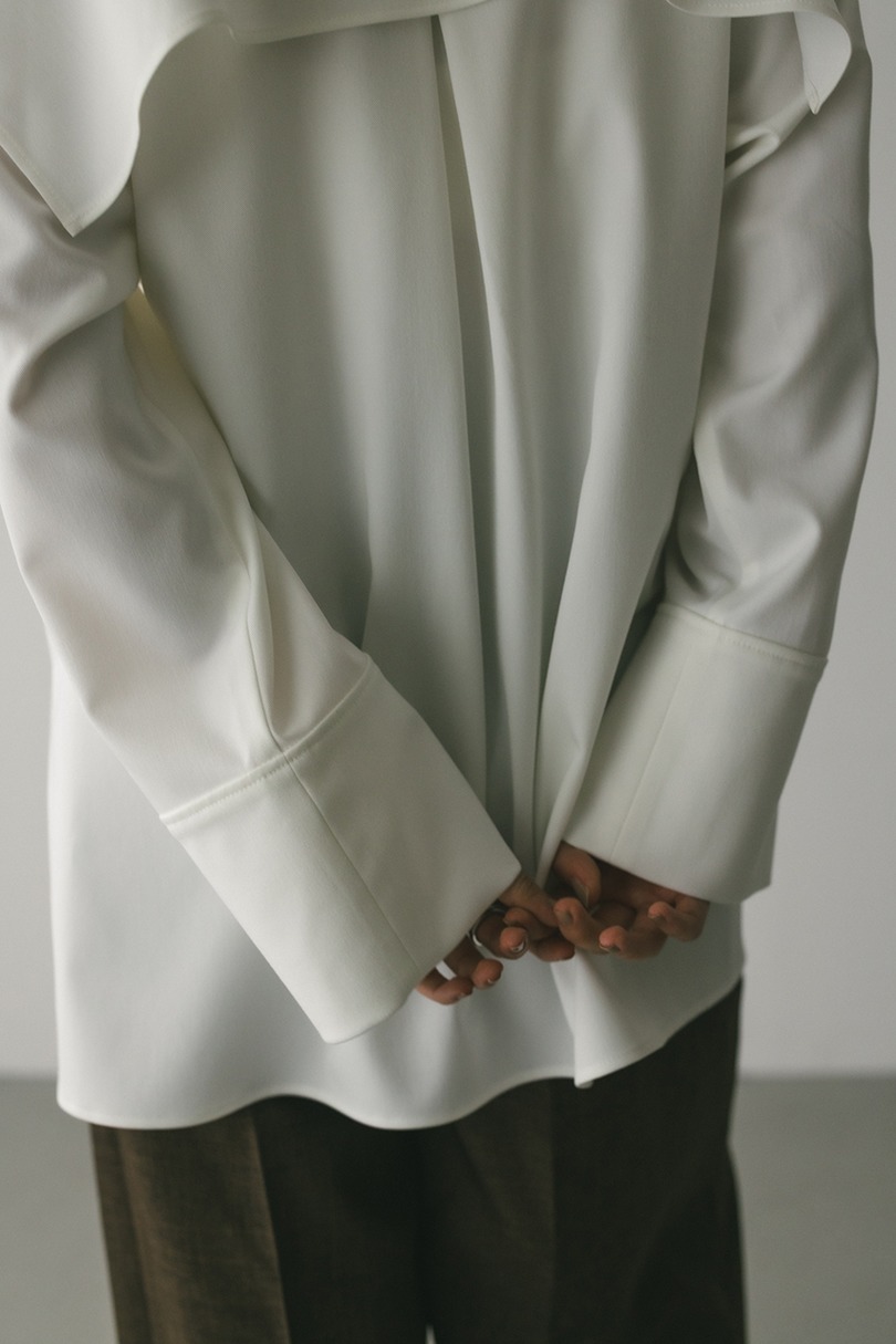 ビッグカラーシャツ 詳細画像 WHT 14