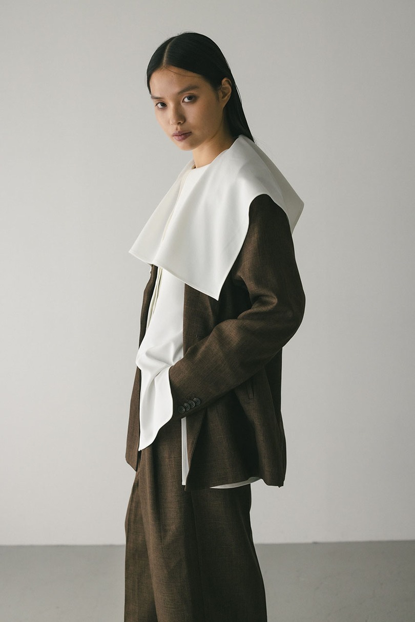 ビッグカラーシャツ 詳細画像 WHT 4