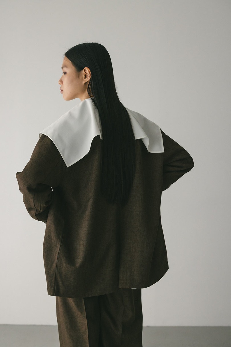 ビッグカラーシャツ 詳細画像 WHT 5