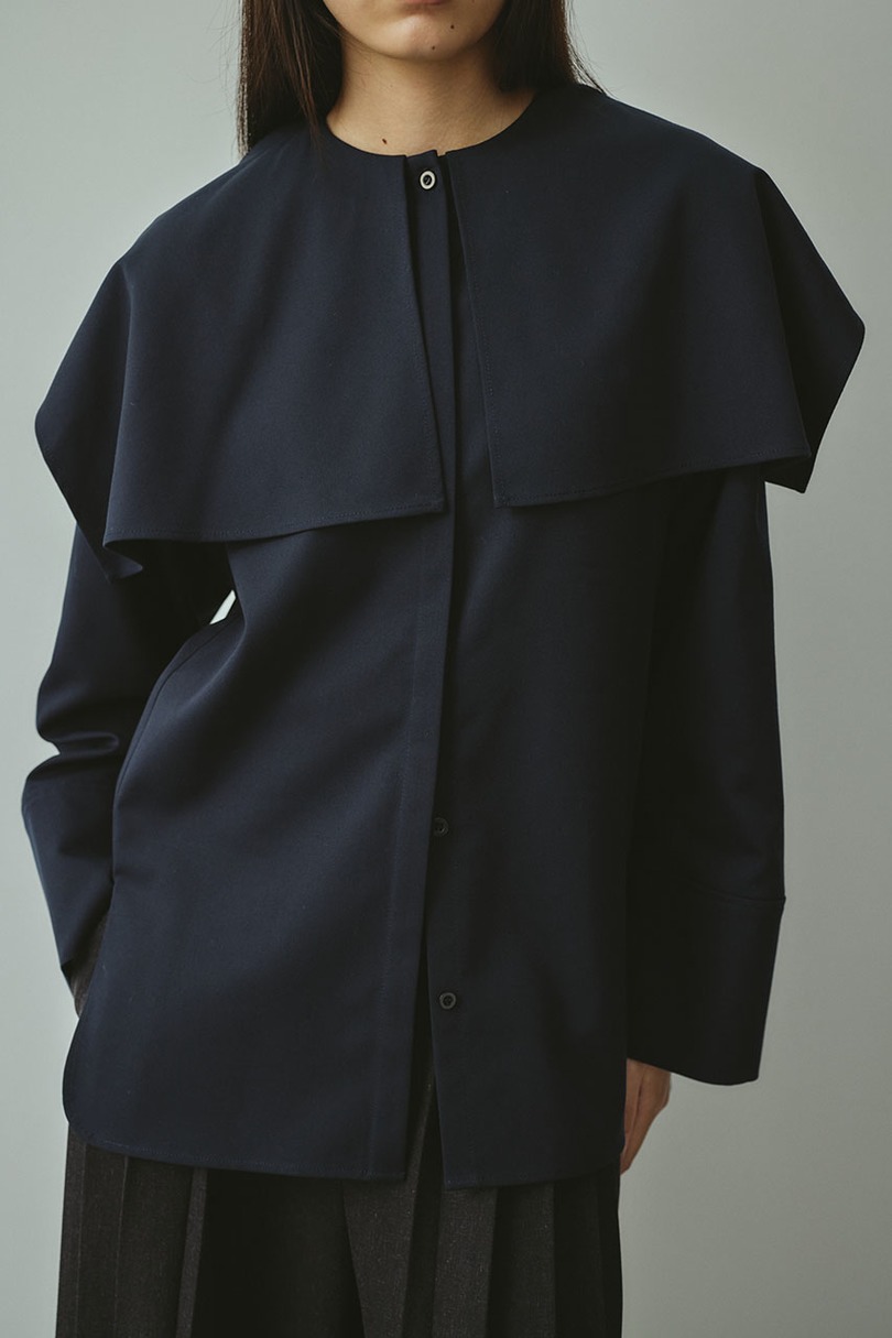 ビッグカラーシャツ 詳細画像 NVY 3