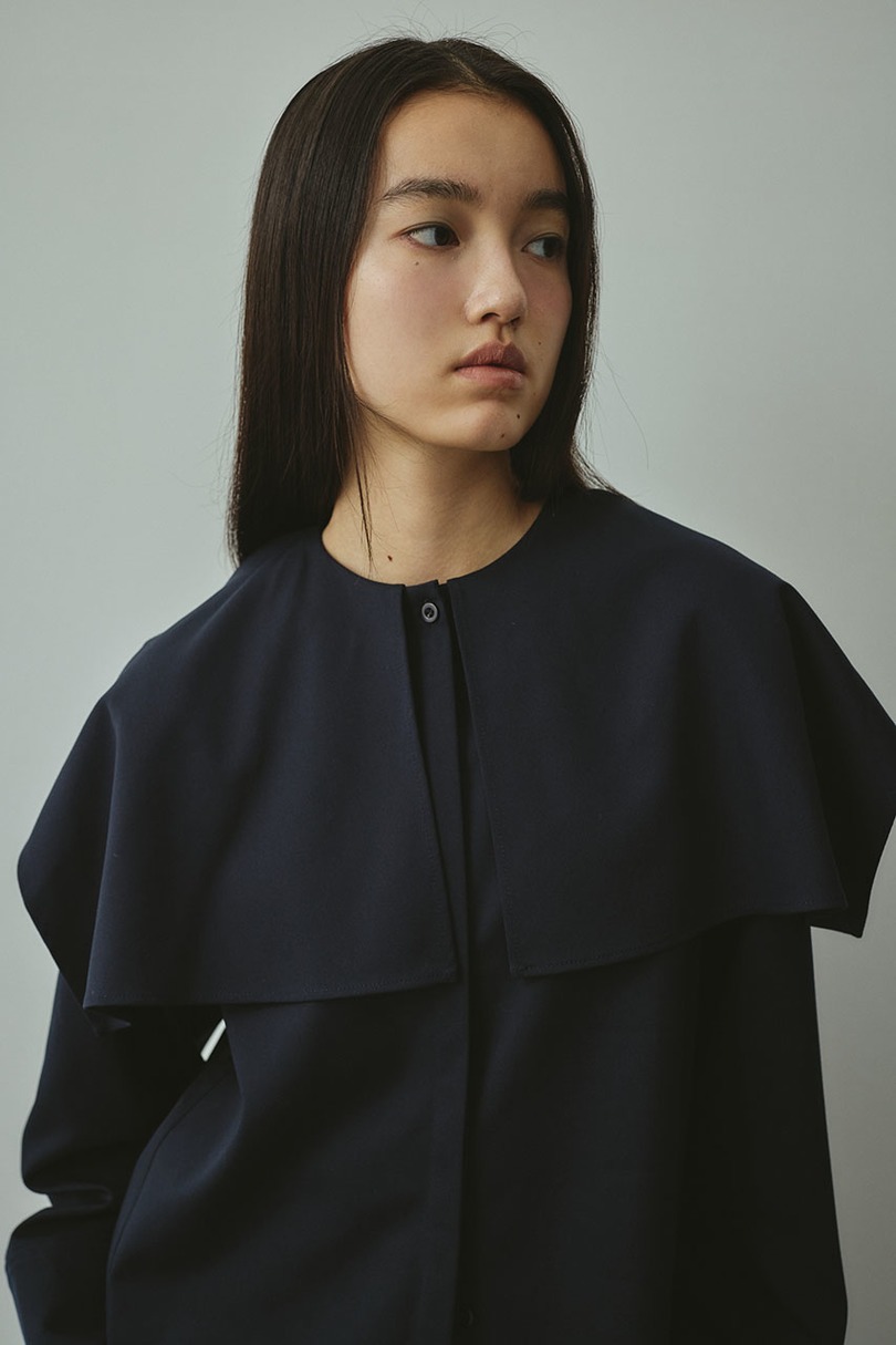 ビッグカラーシャツ 詳細画像 NVY 4