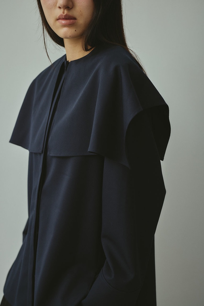 ビッグカラーシャツ 詳細画像 NVY 5