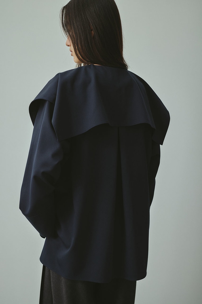 ビッグカラーシャツ 詳細画像 NVY 8