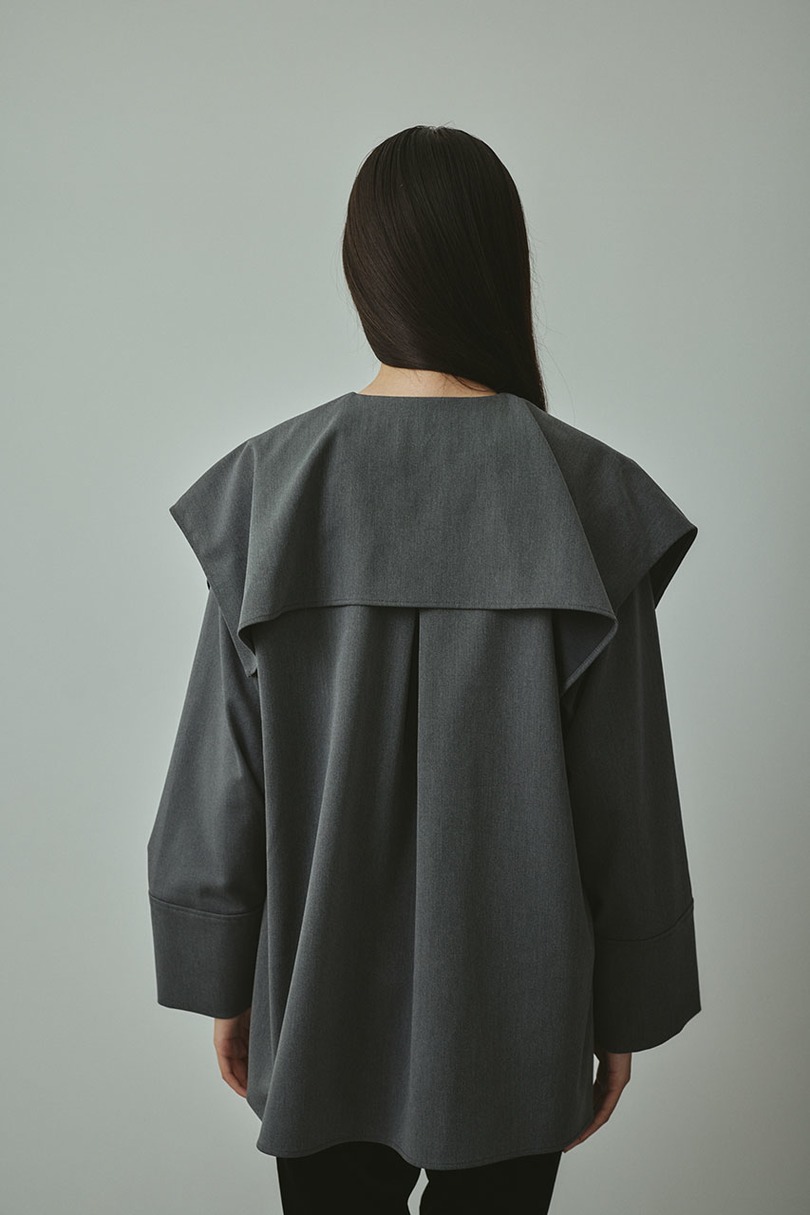 ビッグカラーシャツ 詳細画像 GRY 11