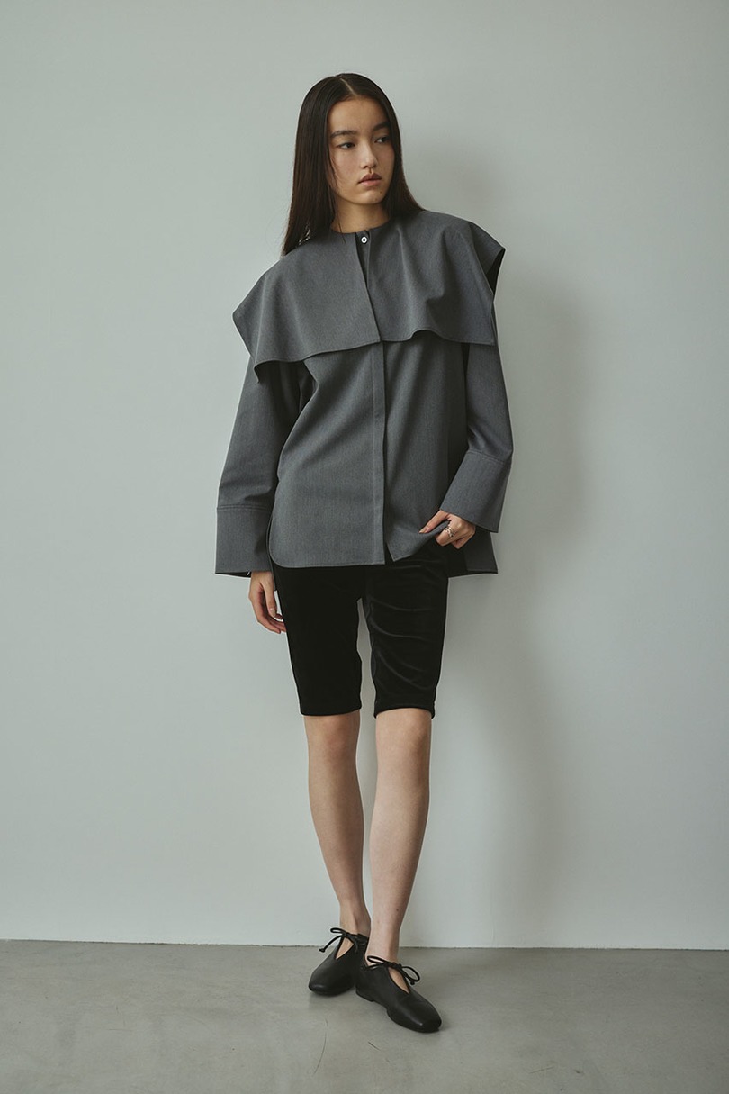 ビッグカラーシャツ 詳細画像 GRY 2