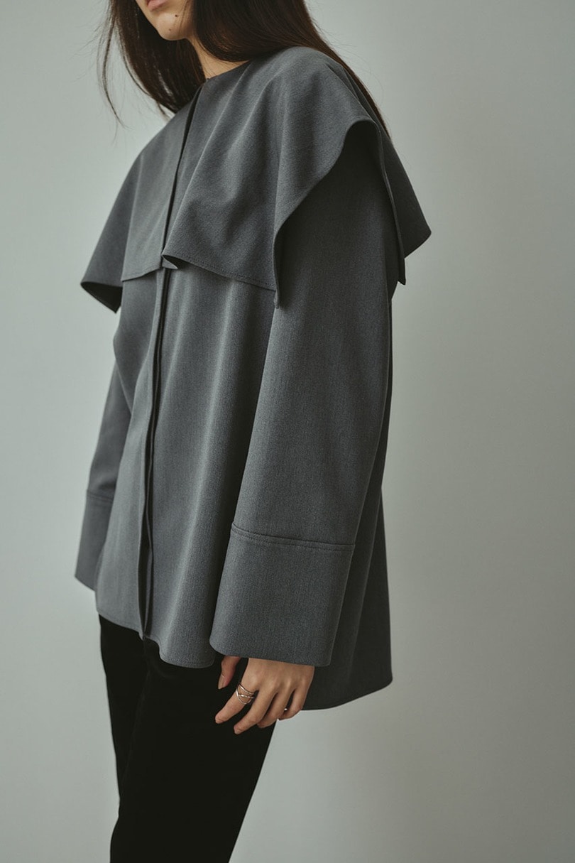 ビッグカラーシャツ 詳細画像 GRY 4
