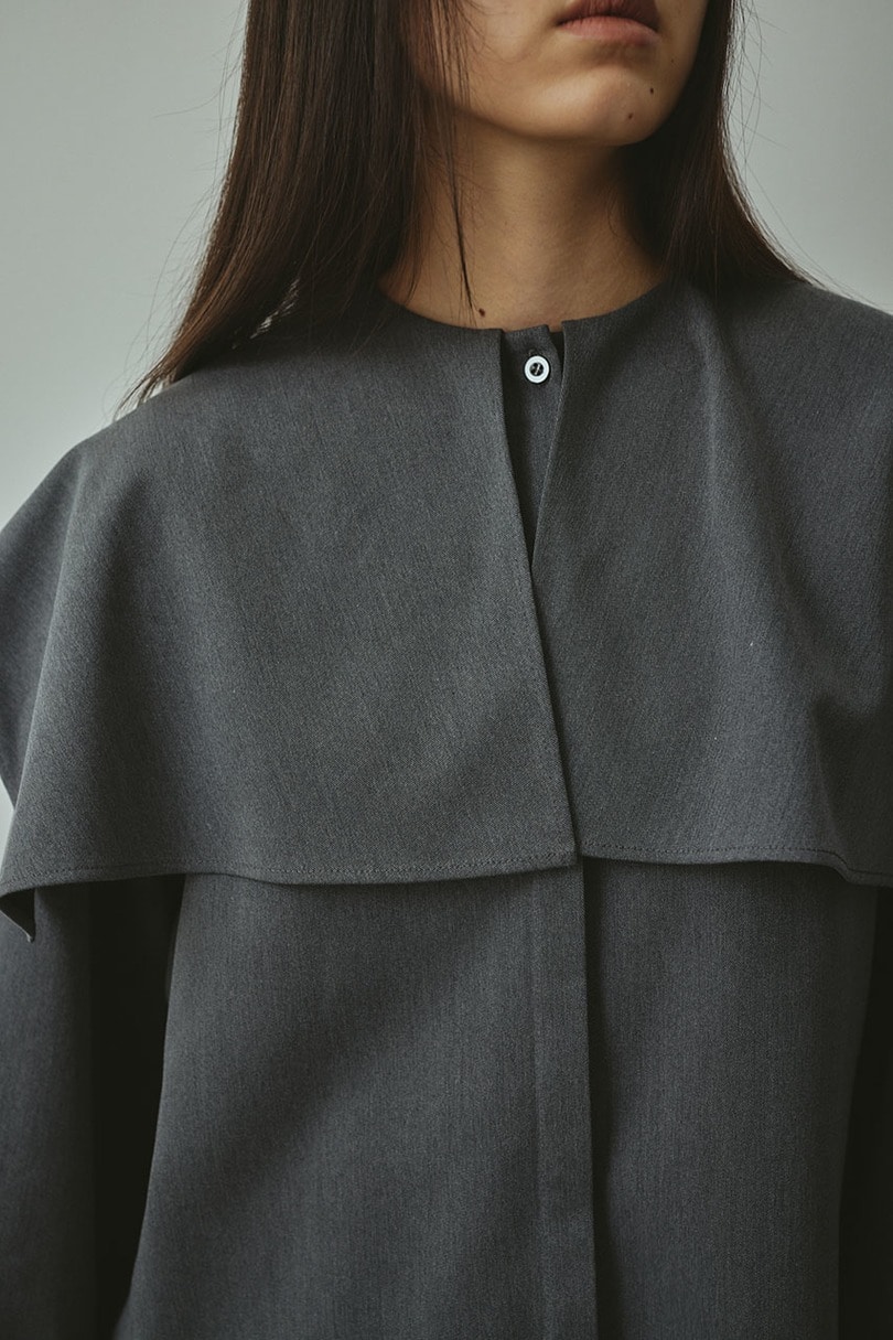 ビッグカラーシャツ 詳細画像 GRY 6