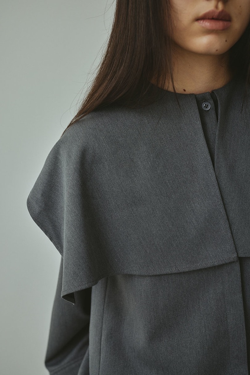 ビッグカラーシャツ 詳細画像 GRY 7