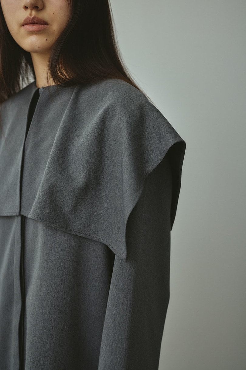 ビッグカラーシャツ 詳細画像 GRY 8