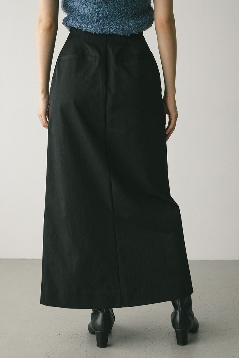 ダブルスリットハイストレッチスカート 詳細画像 BLK 8