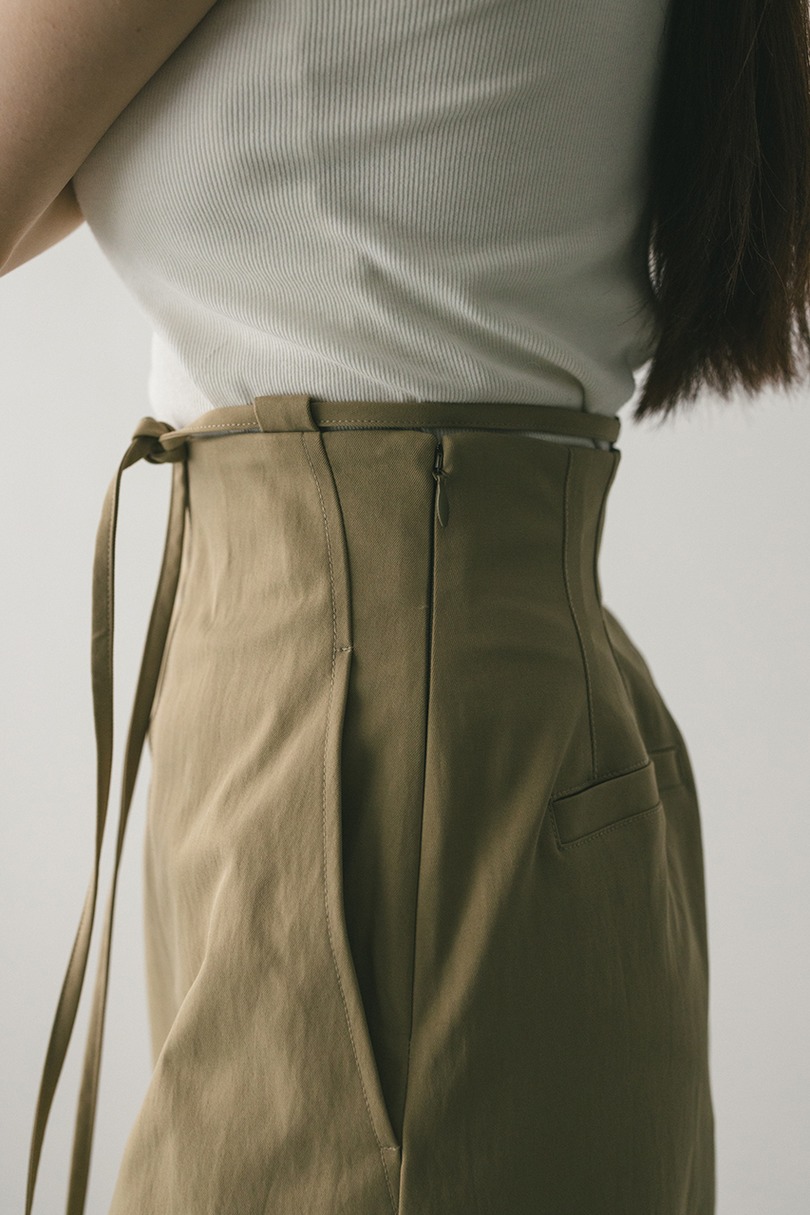 ダブルスリットハイストレッチスカート 詳細画像 BEG 11