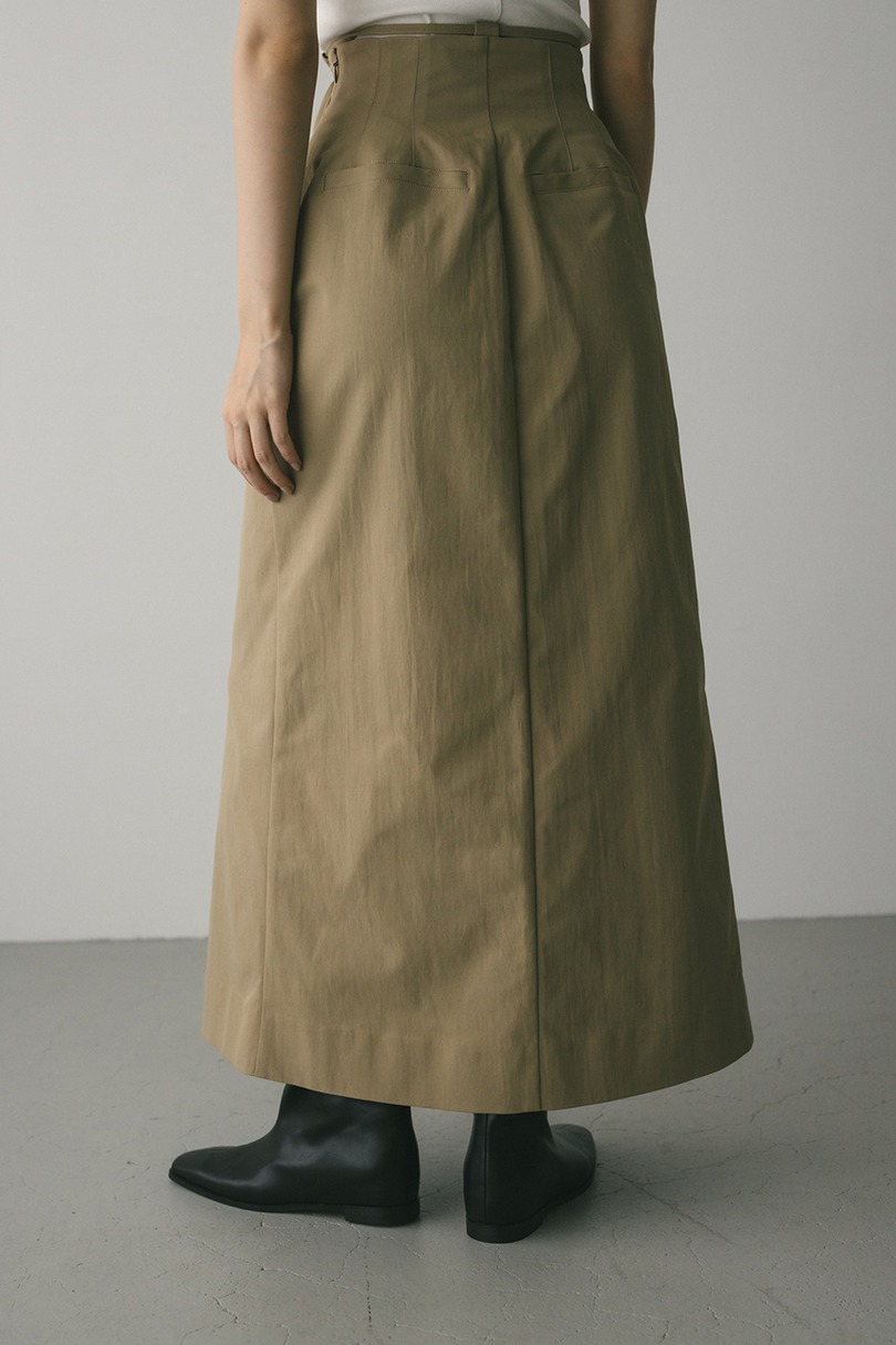 ダブルスリットハイストレッチスカート 詳細画像 BEG 7