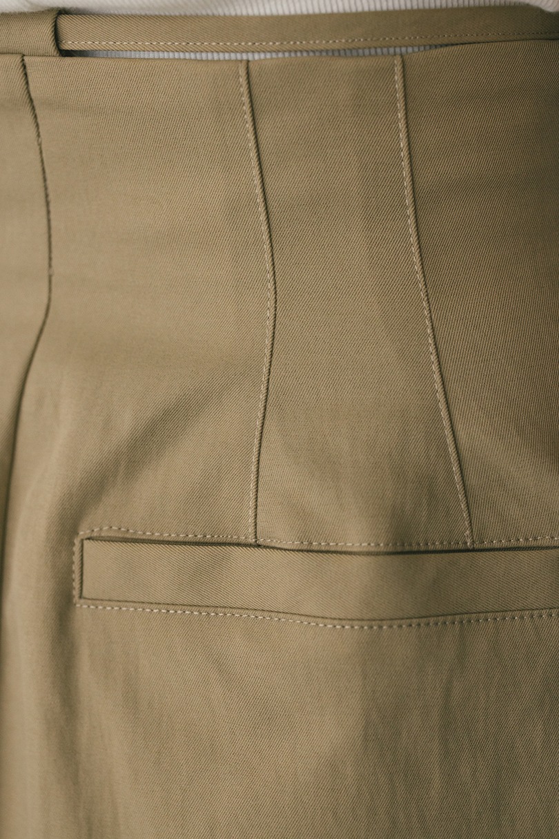 ダブルスリットハイストレッチスカート 詳細画像 BEG 9