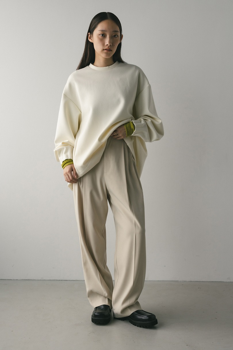 ベーシックツータックパンツ 詳細画像 IVOY 2