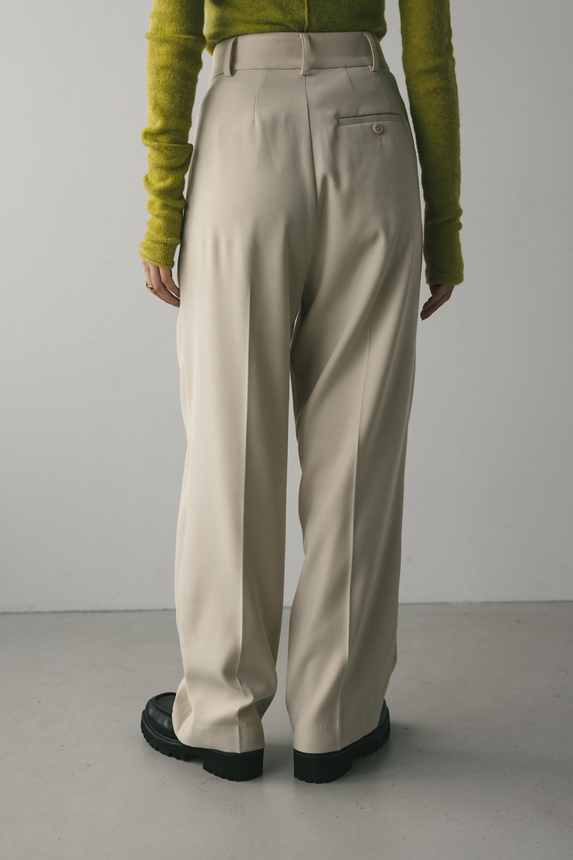 ベーシックツータックパンツ 詳細画像 IVOY 3