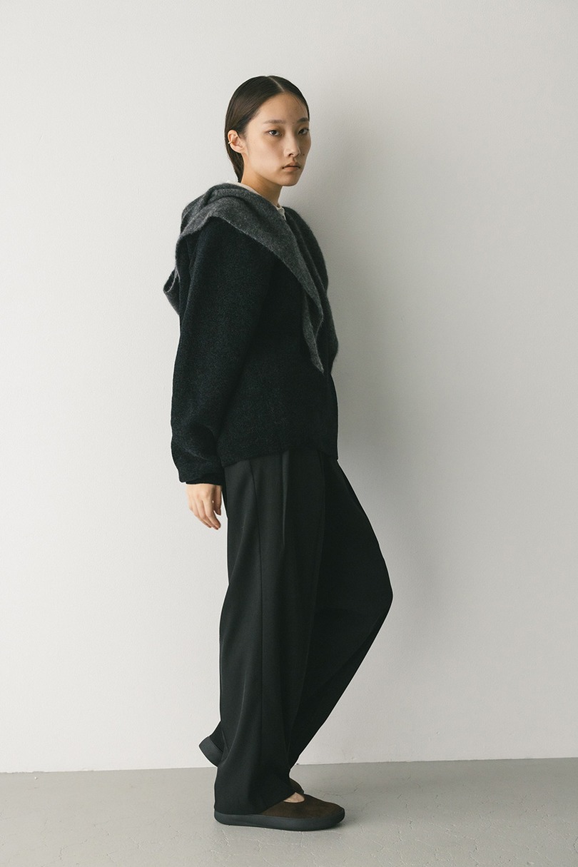 ベーシックツータックパンツ 詳細画像 BLK 3