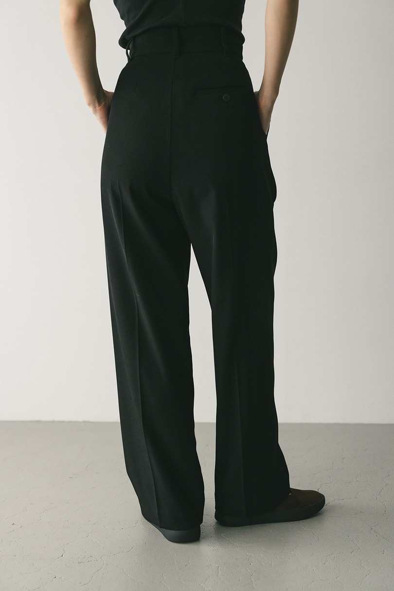 ベーシックツータックパンツ 詳細画像 BLK 5