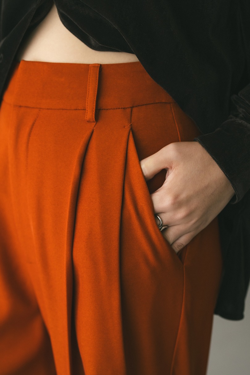 ベーシックツータックパンツ 詳細画像 ORG 7