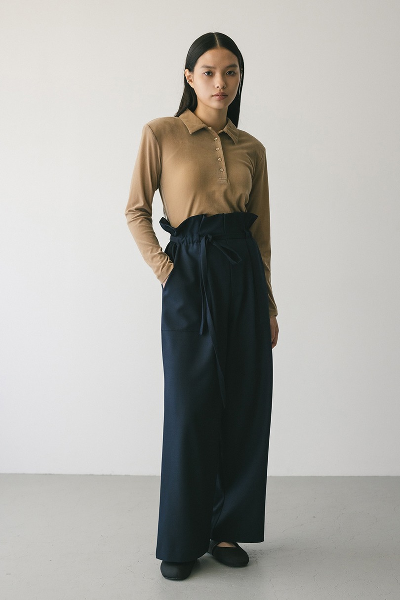 ウエストフリルギャザーパンツ