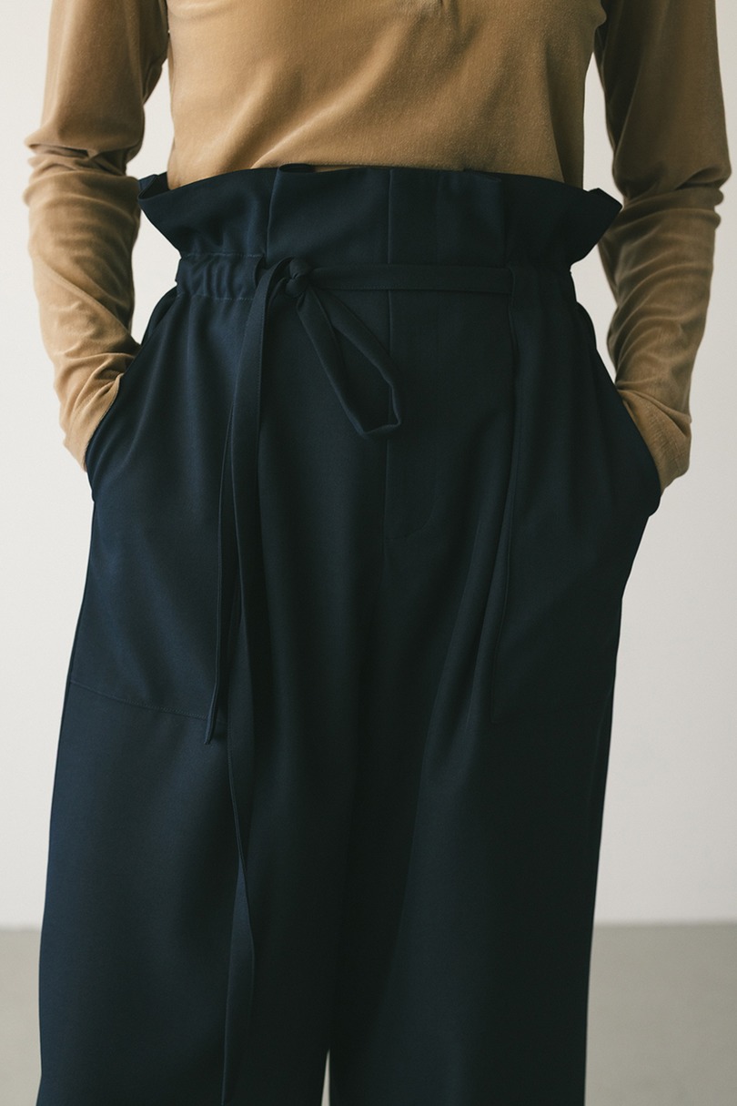 ウエストフリルギャザーパンツ 詳細画像 NVY 5