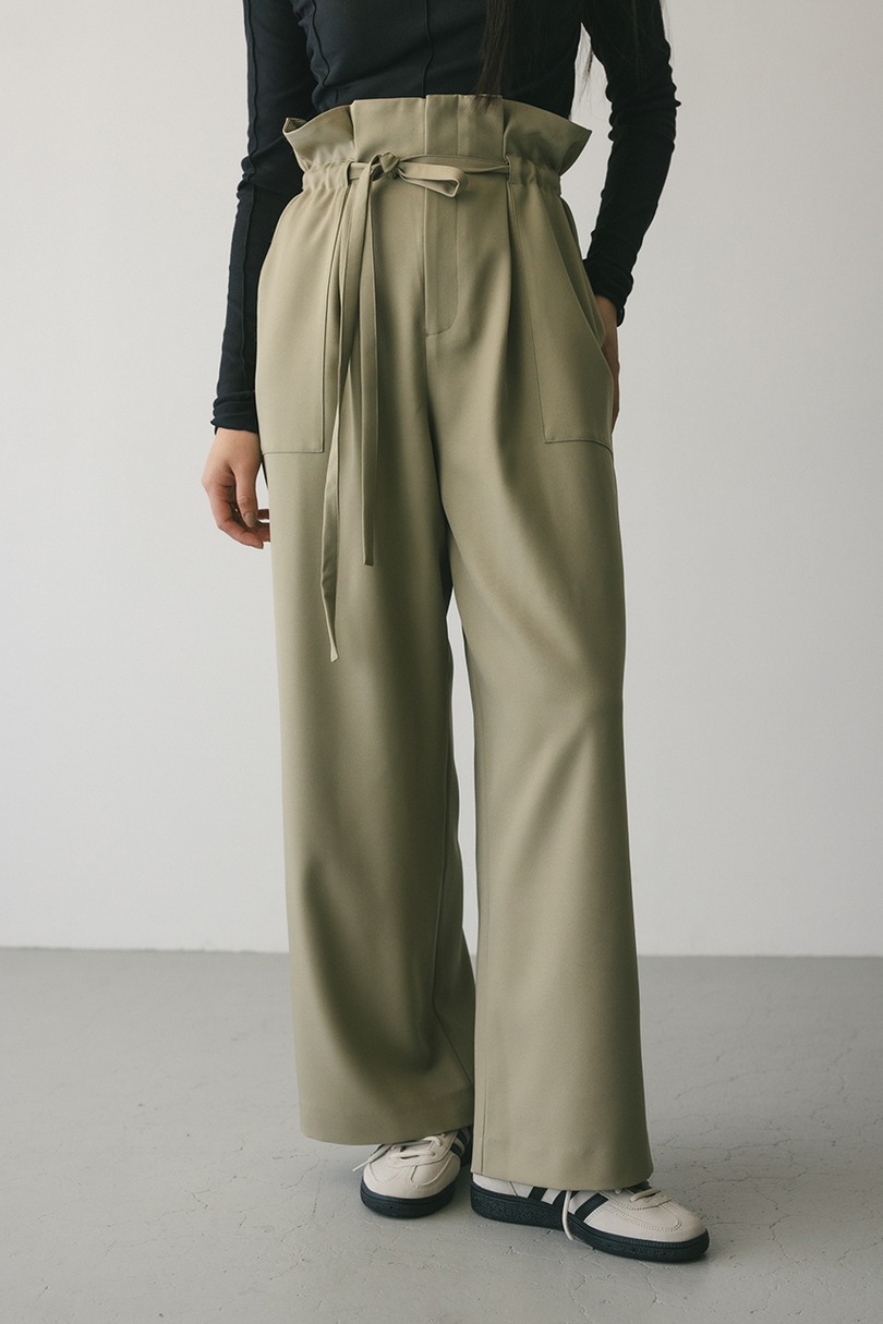 ウエストフリルギャザーパンツ 詳細画像 L/KHA 2