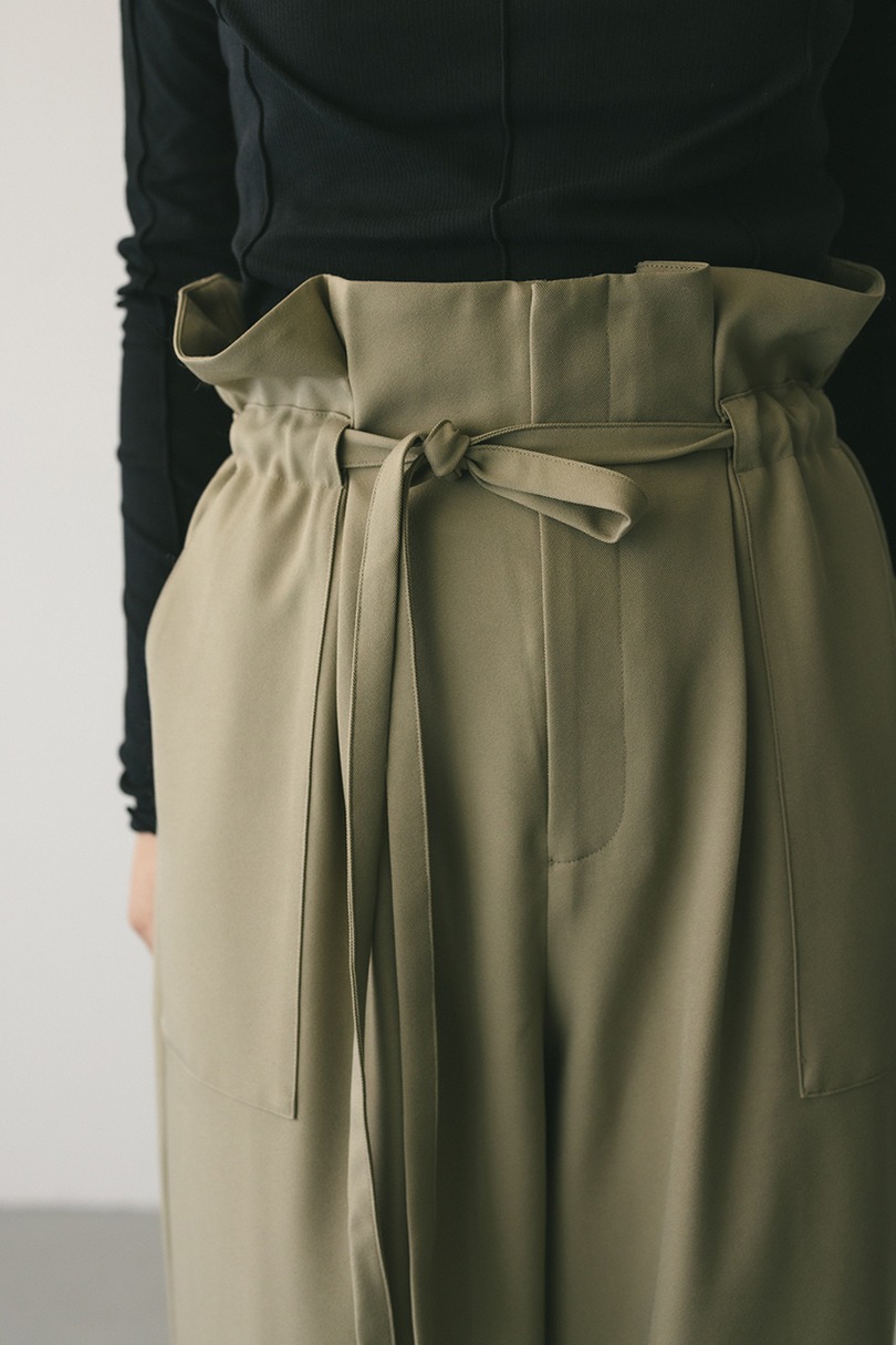 ウエストフリルギャザーパンツ 詳細画像 L/KHA 3