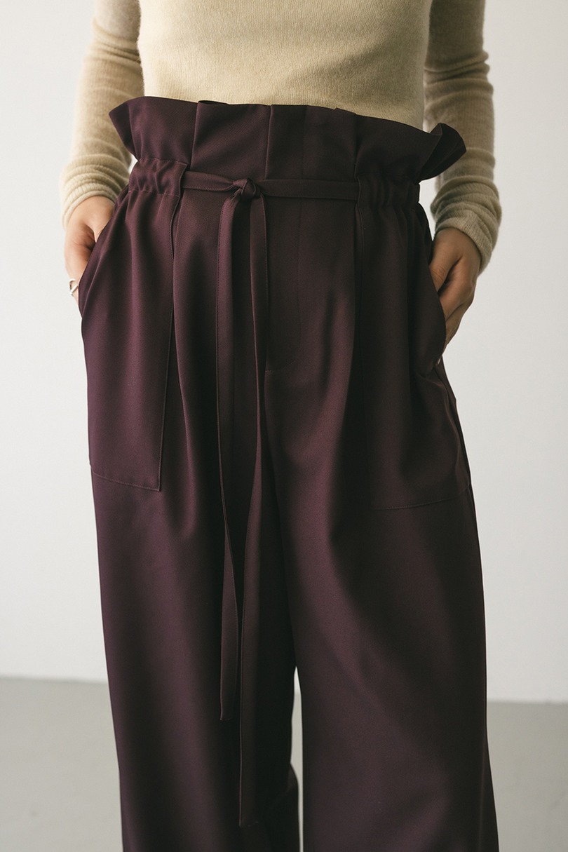 ウエストフリルギャザーパンツ 詳細画像 BRD 2