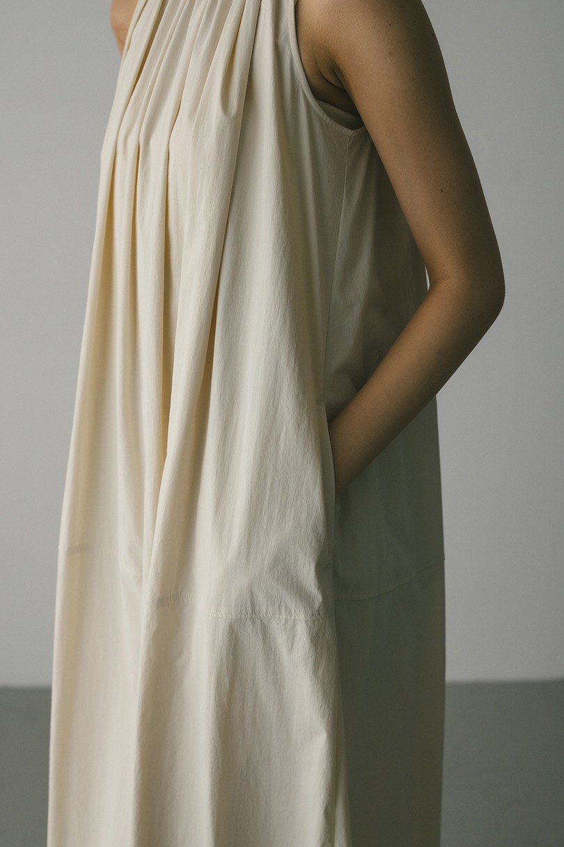 撥水ネックギャザーワンピース 詳細画像 IVOY 6