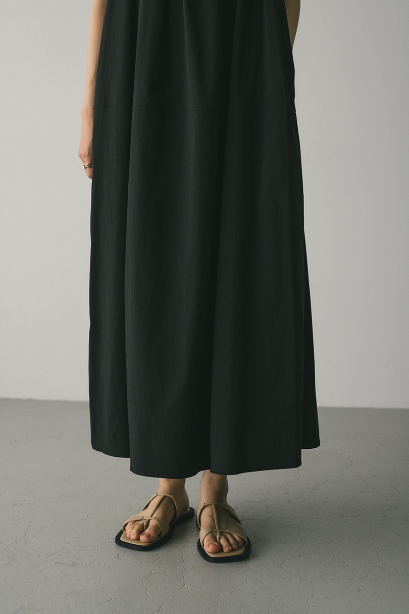 撥水ネックギャザーワンピース 詳細画像 BLK 11