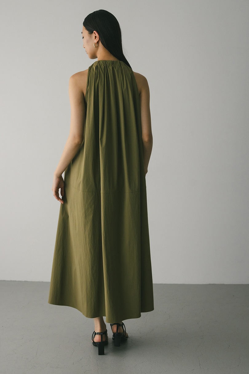 撥水ネックギャザーワンピース 詳細画像 KHA 4