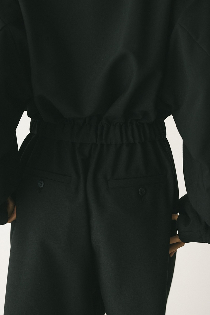 スタンドネックショートロンパース 詳細画像 BLK 13