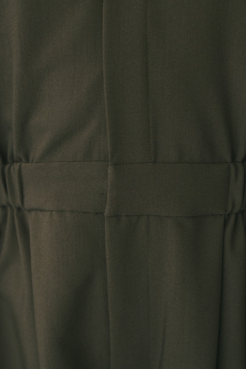 スタンドネックショートロンパース 詳細画像 BRN 14