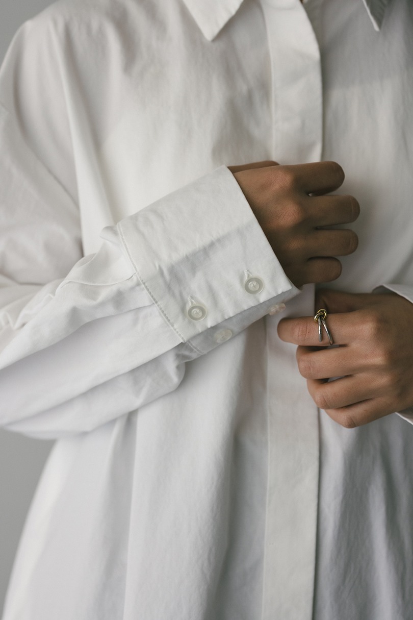 バルーンミニシャツワンピース 詳細画像 WHT 10