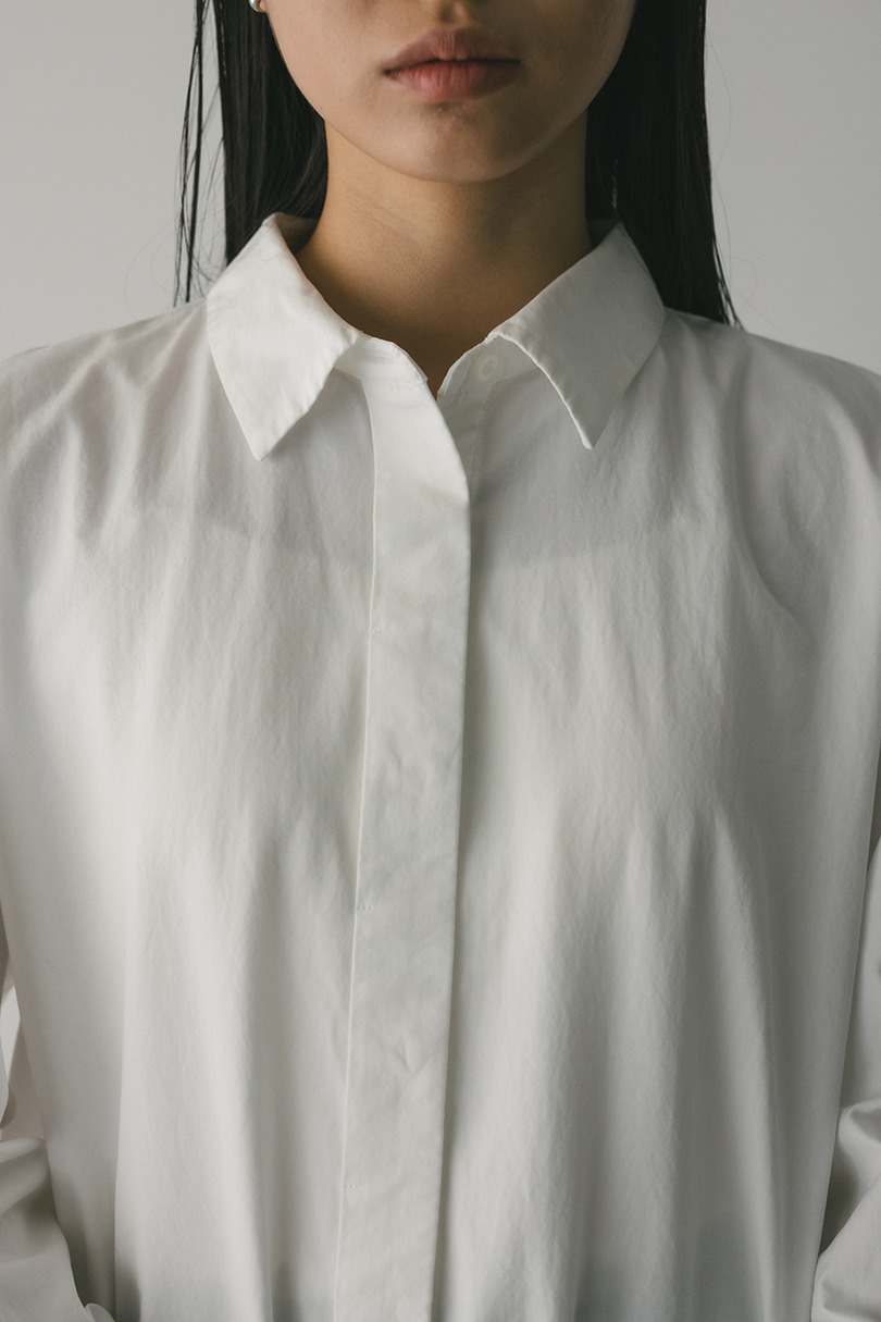 バルーンミニシャツワンピース 詳細画像 WHT 6