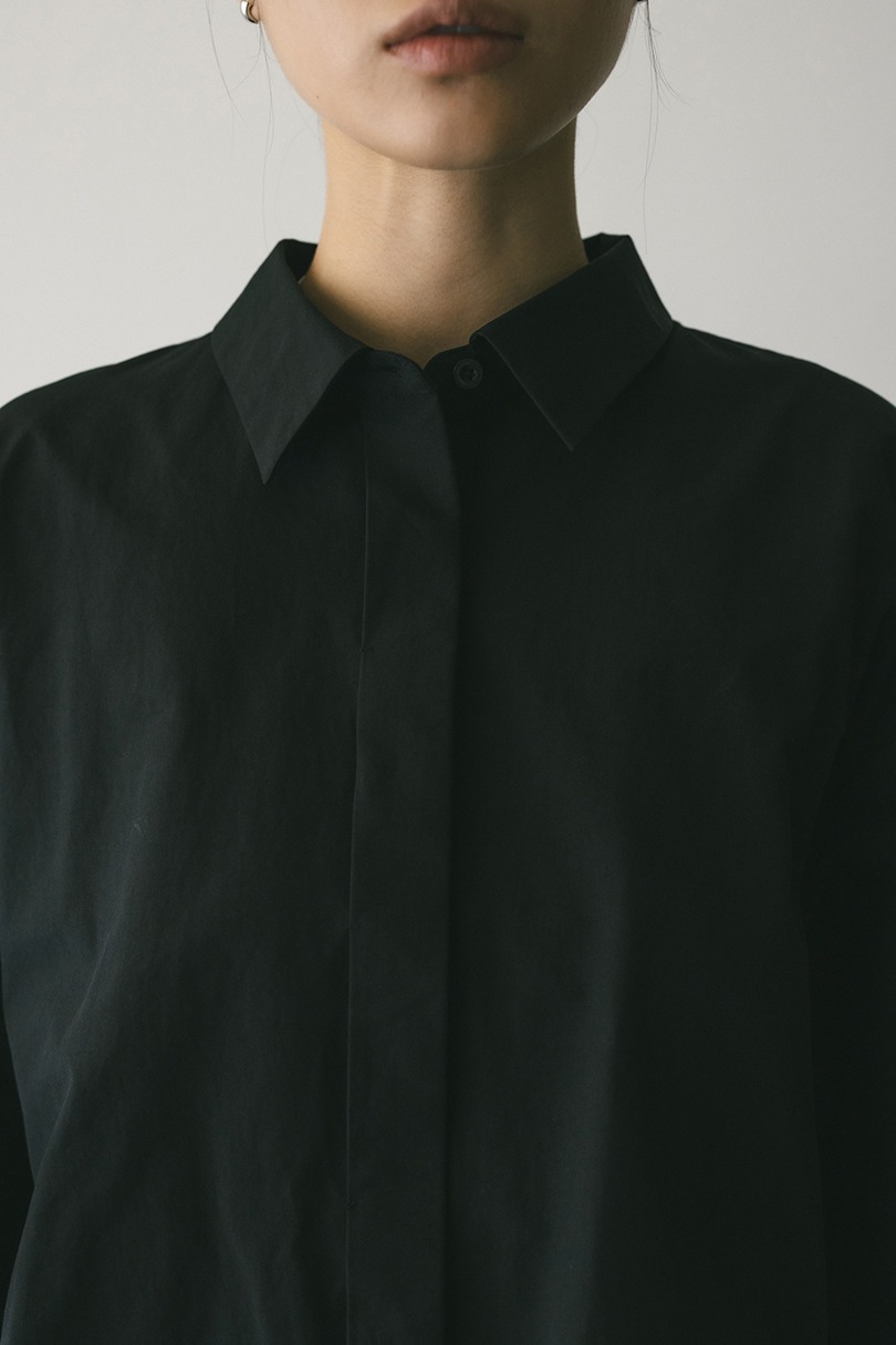 バルーンミニシャツワンピース 詳細画像 BLK 11