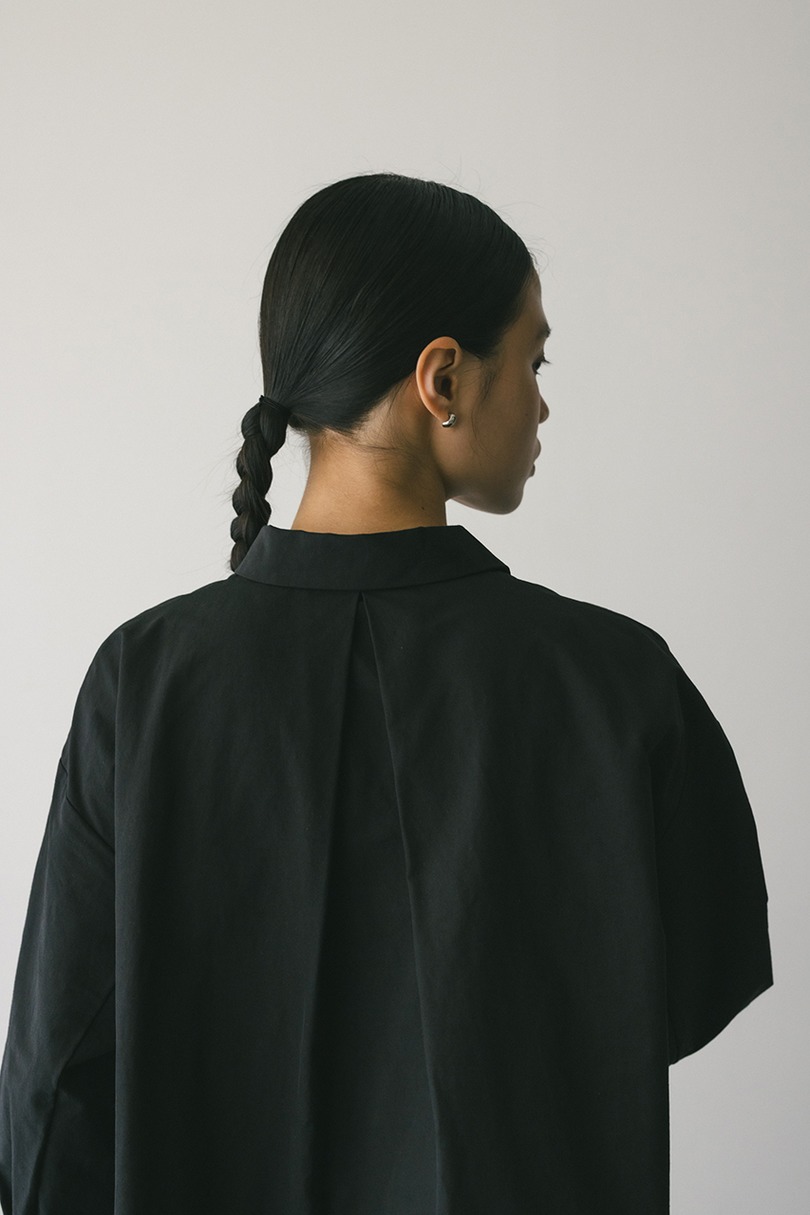 バルーンミニシャツワンピース 詳細画像 BLK 9