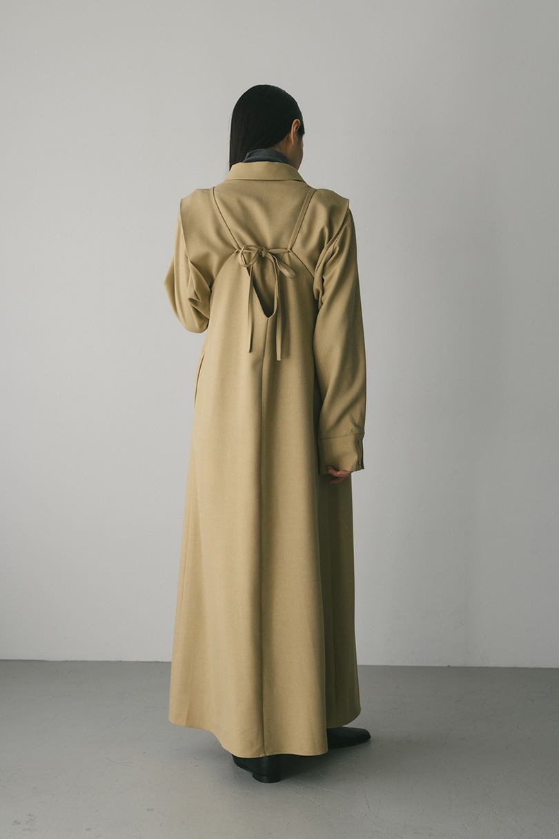 2ピースシャツレイヤードワンピース 詳細画像 BEG 11