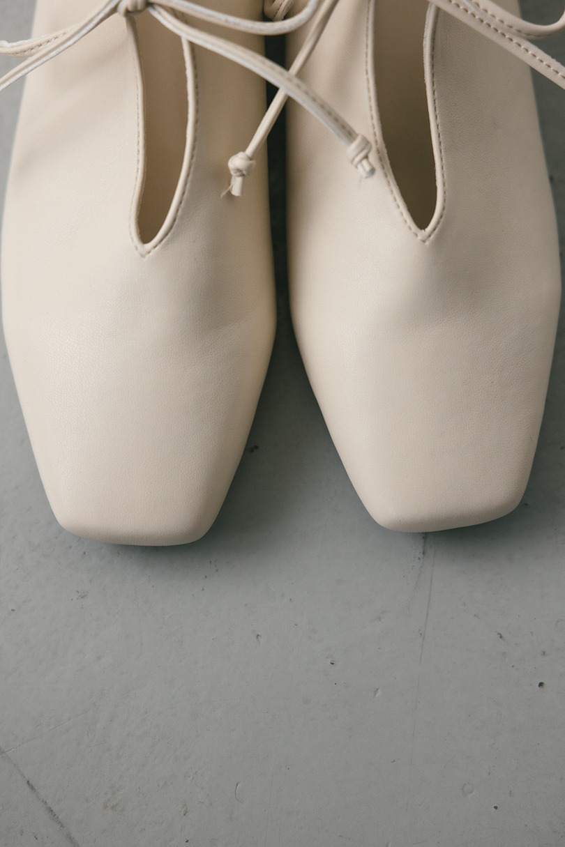 レースアップフラットシューズ 詳細画像 IVOY 9