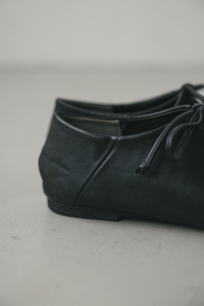 レースアップフラットシューズ 詳細画像 BLK 11