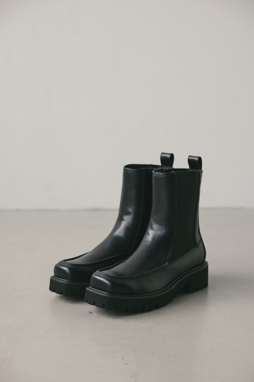 スクエアトゥミドルブーツ 詳細画像 BLK 2