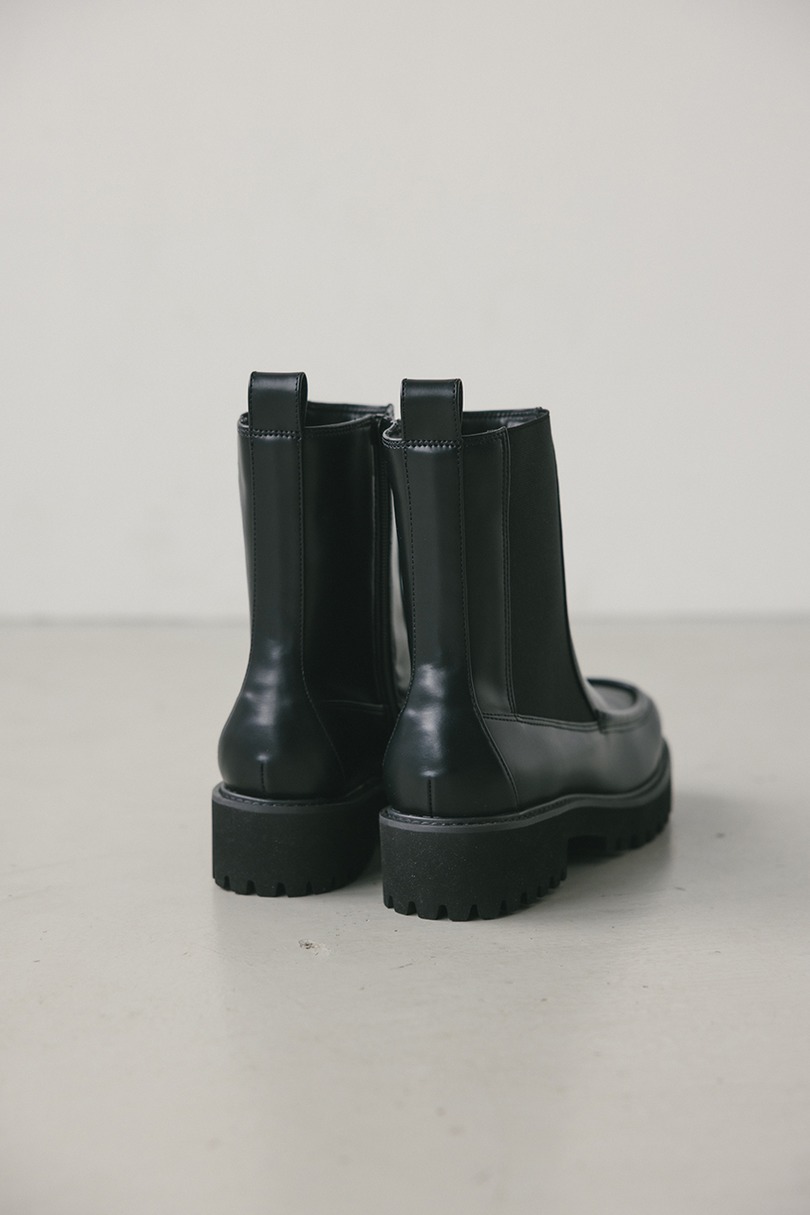 スクエアトゥミドルブーツ 詳細画像 BLK 3