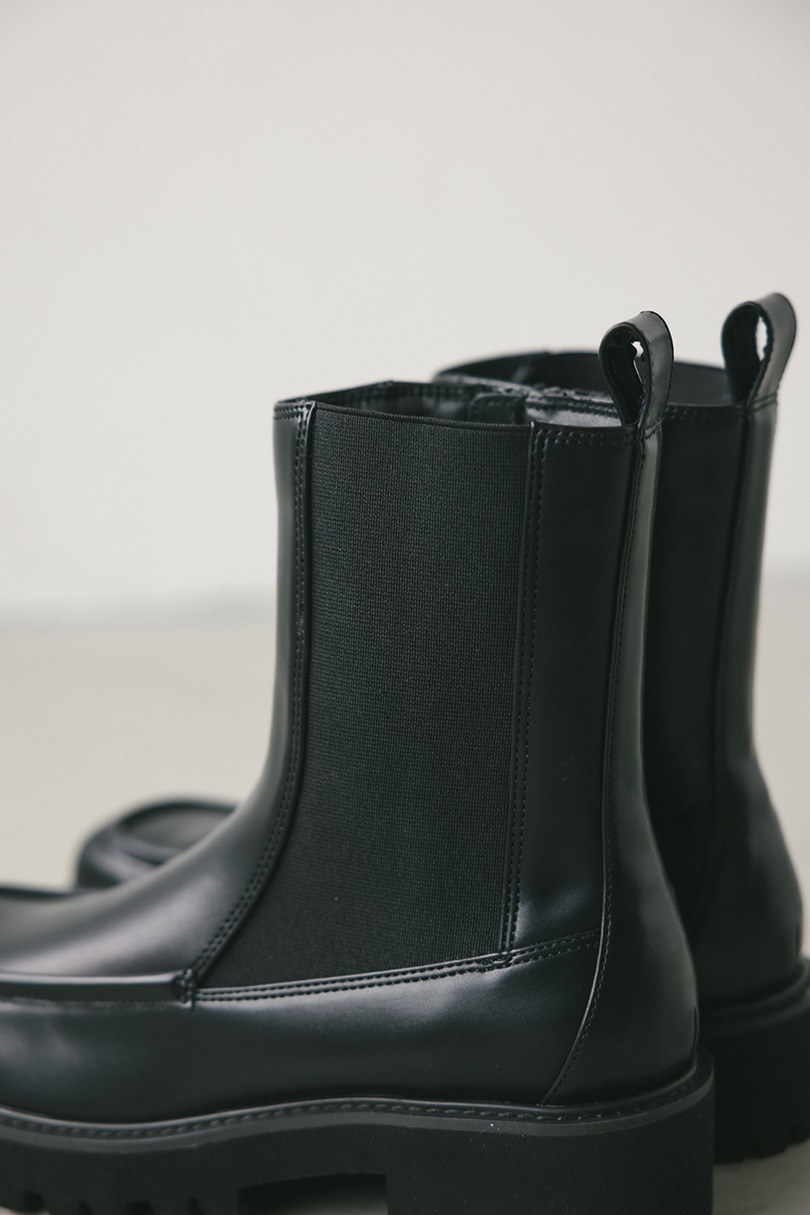 スクエアトゥミドルブーツ 詳細画像 BLK 6