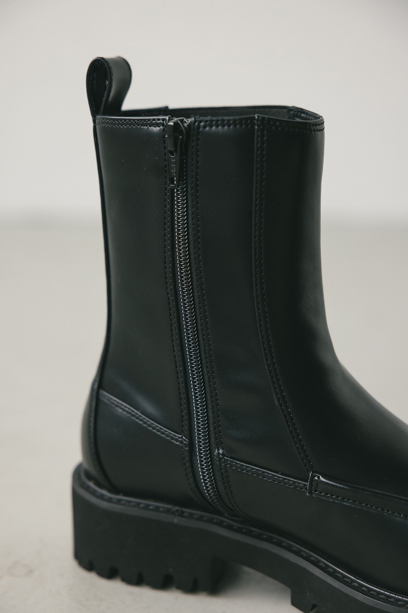 スクエアトゥミドルブーツ 詳細画像 BLK 8