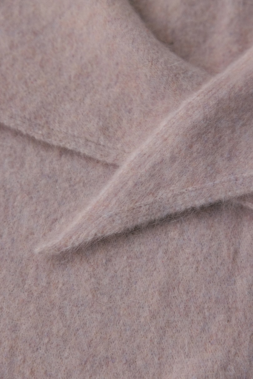 アンゴラミックスフーディースカーフ 詳細画像 PNK 9