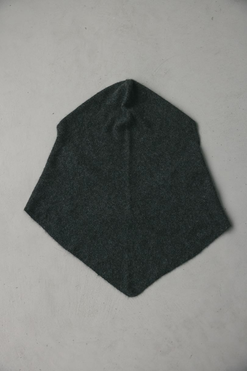 アンゴラミックスフーディースカーフ 詳細画像 GRY 7