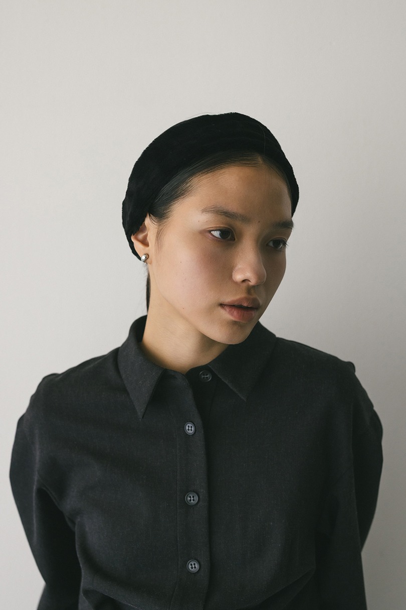 エコファーヘアバンド 詳細画像 BLK 2