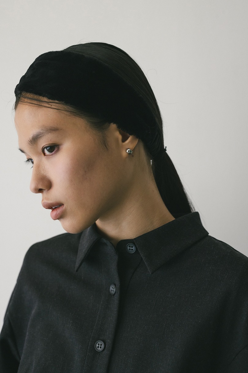 エコファーヘアバンド 詳細画像 BLK 3