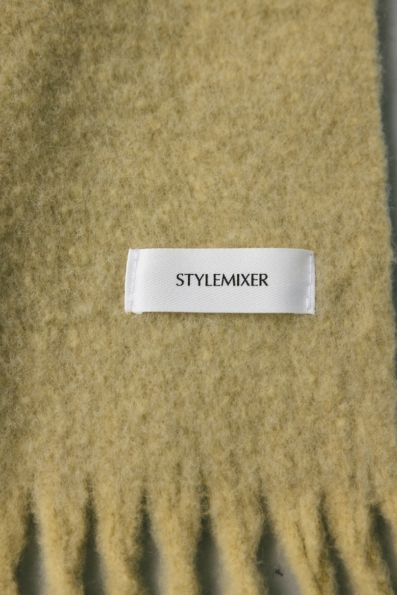 ブークレーマフラー 詳細画像 YEL 4